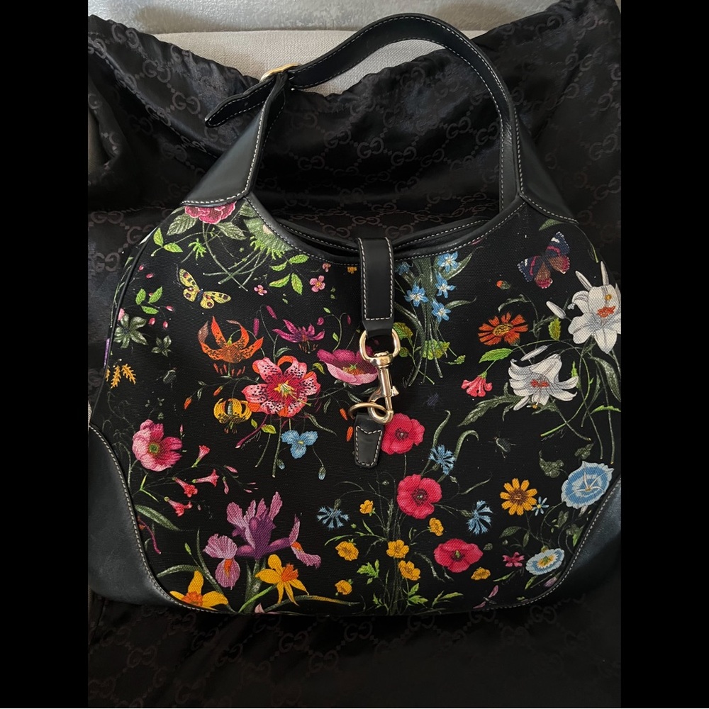Gucci Flora Jackie Hobo Bag